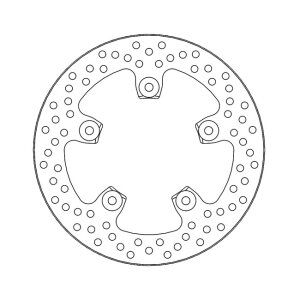 Moto-Master Halo series brake rotor