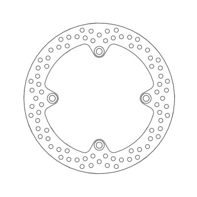 Moto-Master Halo series brake rotor