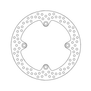 Moto-Master Halo series brake rotor