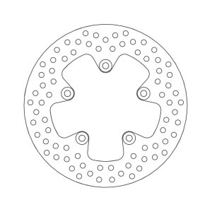 Moto-Master Halo series brake rotor