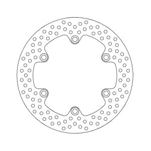 Moto-Master Halo series brake rotor