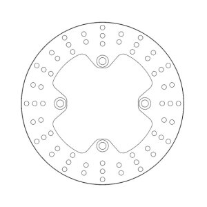 Moto-Master Halo series brake rotor