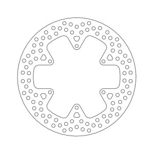 Moto-Master Halo series brake rotor