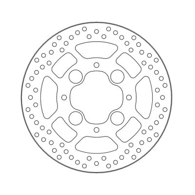 Moto-Master Halo series brake rotor