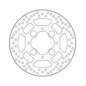 Moto-Master Halo series brake rotor
