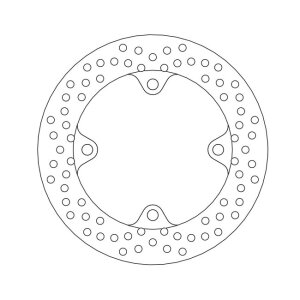 Moto-Master Halo series brake rotor