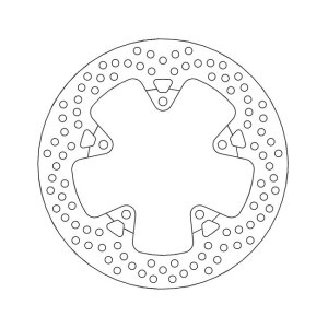 Moto-Master Halo series brake rotor