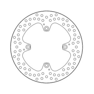 Moto-Master Halo series brake rotor