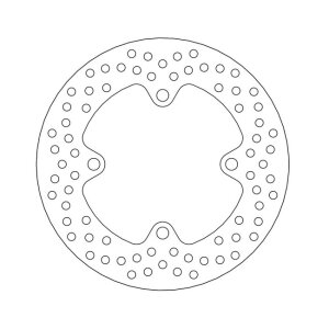 Moto-Master Halo series brake rotor