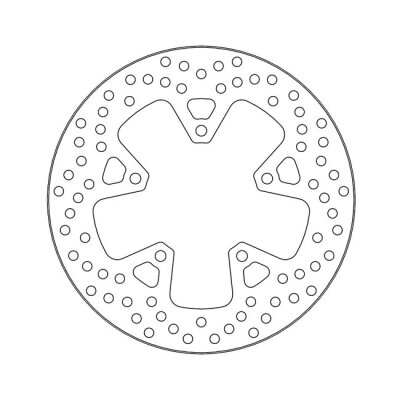 Moto-Master Halo series brake rotor