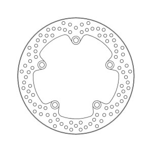 Moto-Master Halo series brake rotor