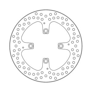 Moto-Master Halo series brake rotor