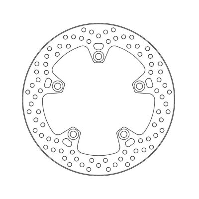 Moto-Master Halo series brake rotor