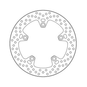Moto-Master Halo series brake rotor