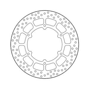 Moto-Master Halo series brake rotor