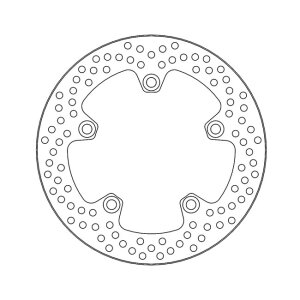 Moto-Master Halo series brake rotor