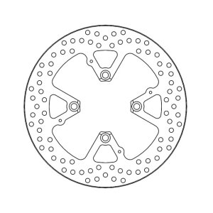 Moto-Master Halo series brake rotor