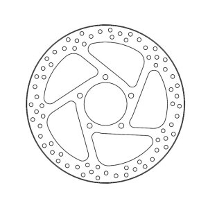 Moto-Master Halo series brake rotor