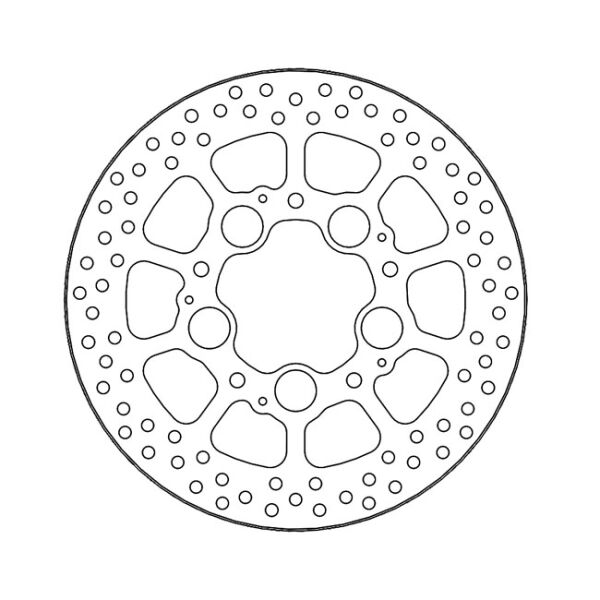 Moto-Master Halo series brake rotor
