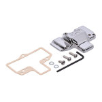 Mikuni, chrome top cover, with HSR logo