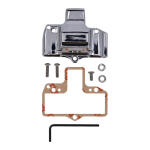 Mikuni, chrome top cover, smooth