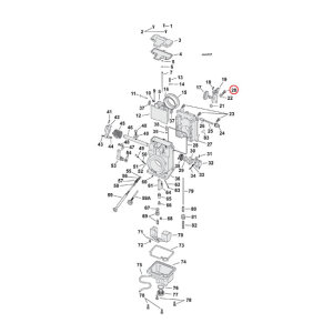 Mikuni, bracket bolt