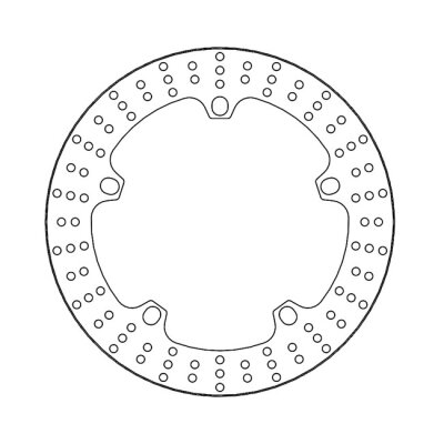 *6 DAYS EXTRA TRANSIT TIME* Moto-Master Halo series fixed brake rotor