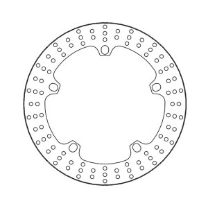 Moto-Master Halo series fixed brake rotor