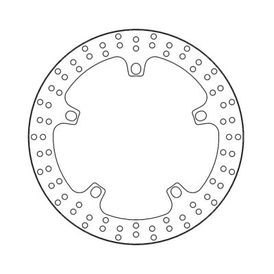 Moto-Master Halo series fixed brake rotor