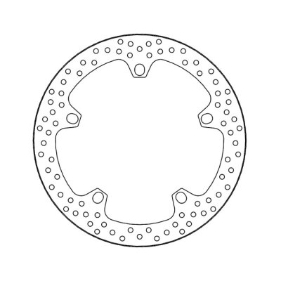 Moto-Master Halo series fixed brake rotor