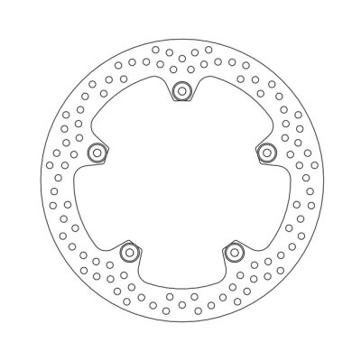 Moto-Master Halo series fixed rivited brake rotor