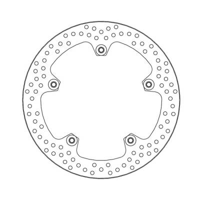 *6 DAYS EXTRA TRANSIT TIME* Moto-Master Halo series fixed rivited brake rotor