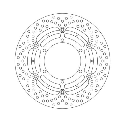 *6 DAYS EXTRA TRANSIT TIME* Moto-Master Halo series floating brake rotor