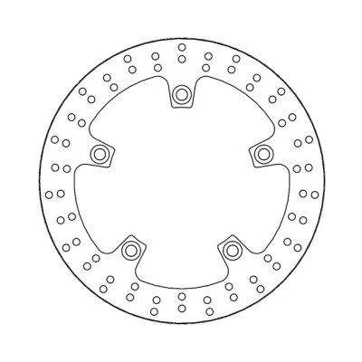 Moto-Master Halo series brake rotor