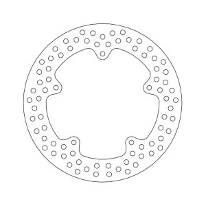 Moto-Master Halo series brake rotor