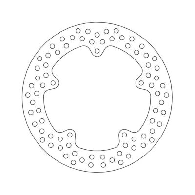 Moto-Master Halo series brake rotor
