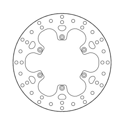Moto-Master Halo series brake rotor