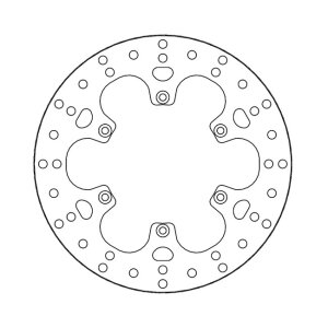Moto-Master Halo series brake rotor