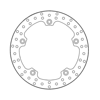 Moto-Master Halo series brake rotor