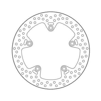 Moto-Master Halo series brake rotor