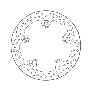 Moto-Master Halo series brake rotor