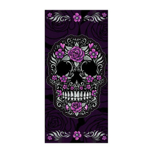 Lethal Threat Floral Skull tunnel One size fits most