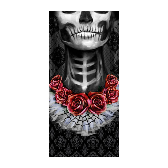 Lethal Threat Dark Widow skull tunnel One size fits most