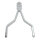 Cycle Visions Moneytube sissy bar 18", chrome
