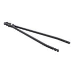 Cycle Visions Moneytube sissy bar 30", black