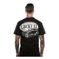 Lucky 13 American Original T-shirt black Male EU size S