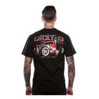 Lucky 13 Adrian T-shirt black Male EU size M
