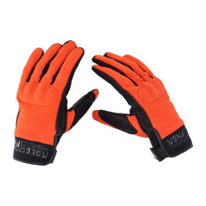 Roeg FNGR Textile gloves orange Size M