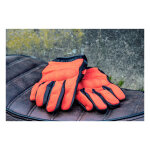 Roeg FNGR Textile gloves orange Size L