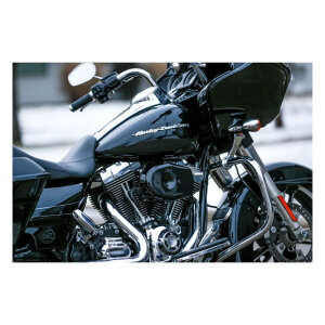 S&S, Stealth Tribute air cleaner kit. Black